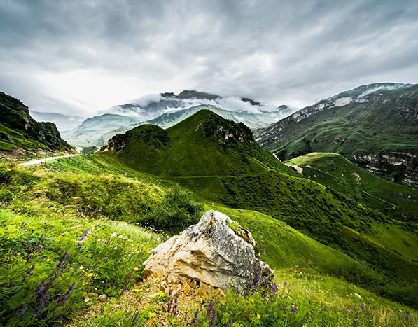 Wintertime in Azerbaijan